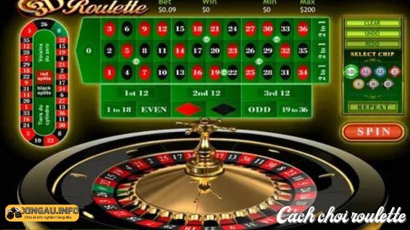 Luật và cách chơi roulette