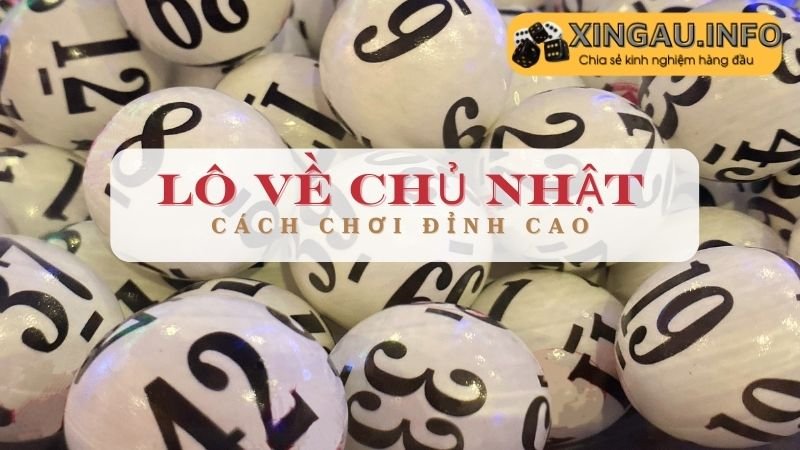 Cặp lô hay về cùng nhau vào chủ nhật