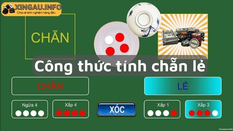 Quy luật về công thức tính chẵn lẻ