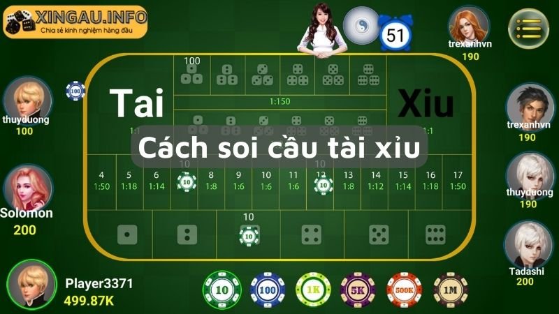 Cách soi cầu tài xỉu